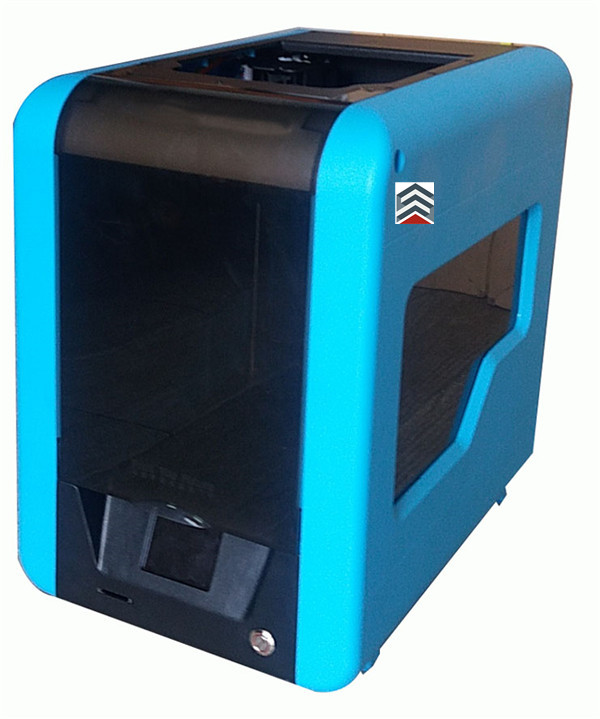 安雄智能科技3D打印机D150  桌面级高清度3D打印机 红色