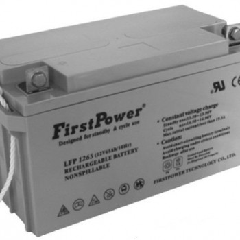 一电FirstPower蓄电池LFP1265D 12V65AH 深循环系列蓄电池