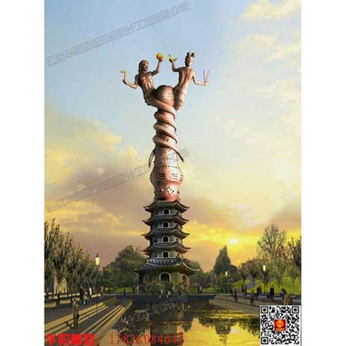 华阳雕塑 贵州广场雕塑 重庆主题雕塑 四川地标性雕塑