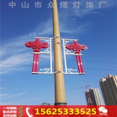 广告流苏防水中国结 路灯中国结 路灯杆饰品