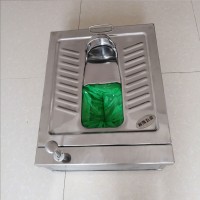 四川景区厕所不锈钢打包蹲便器 免水冲不锈钢蹲便器