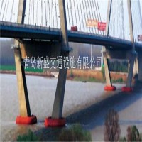 固定式钢覆复合材料桥梁防船撞安全设施