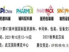 武汉汉阳—2021API保健品原料及添加剂展会