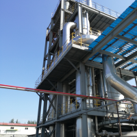 环保行业蒸发器设备保温施工队管道铁皮保温工程