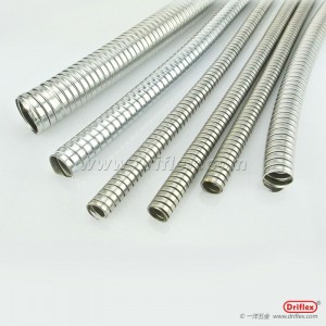 304不锈钢双勾波纹管/穿线金属软管耐温范围-50-+300